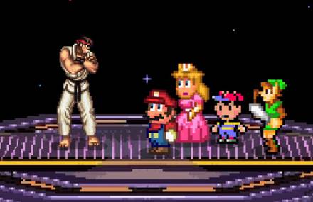 Smash Bros. and Street Fighter Crossover
