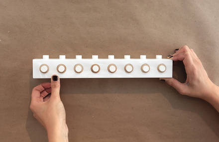 Hanger with Removable Hooks