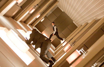 Behind the Scenes of Inception Hallway Fight Scene
