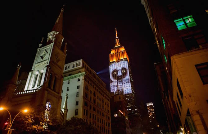 Projecting Change at the Empire State Building