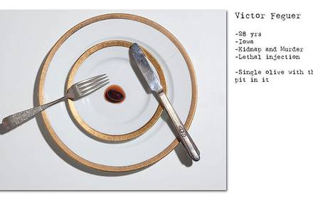 Serial Killers Last Meals Photography