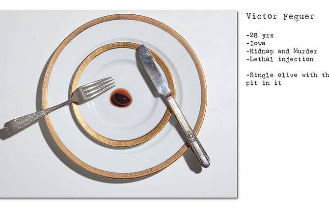 Serial Killers Last Meals Photography