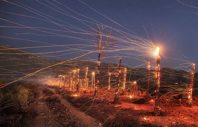 Wildfire Long Exposure Photography