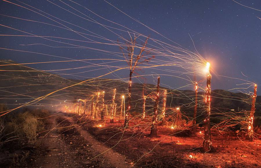 Wildfire Long Exposure Photography