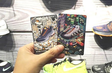 Nike Air Max 95 Collectible Trading Cards