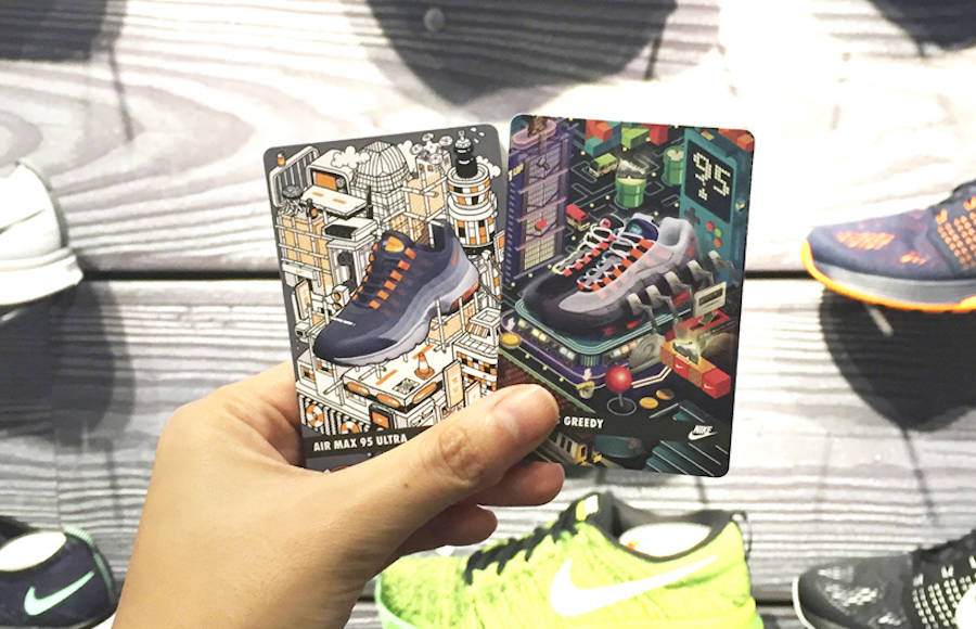 Nike Air Max 95 Collectible Trading Cards