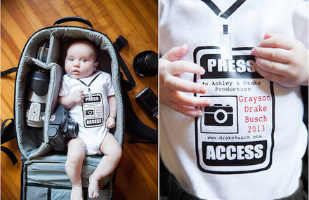 Photographer’s Babies in Camera Bags