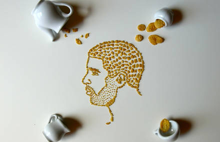 Cornflakes Famous Musicians Portraits