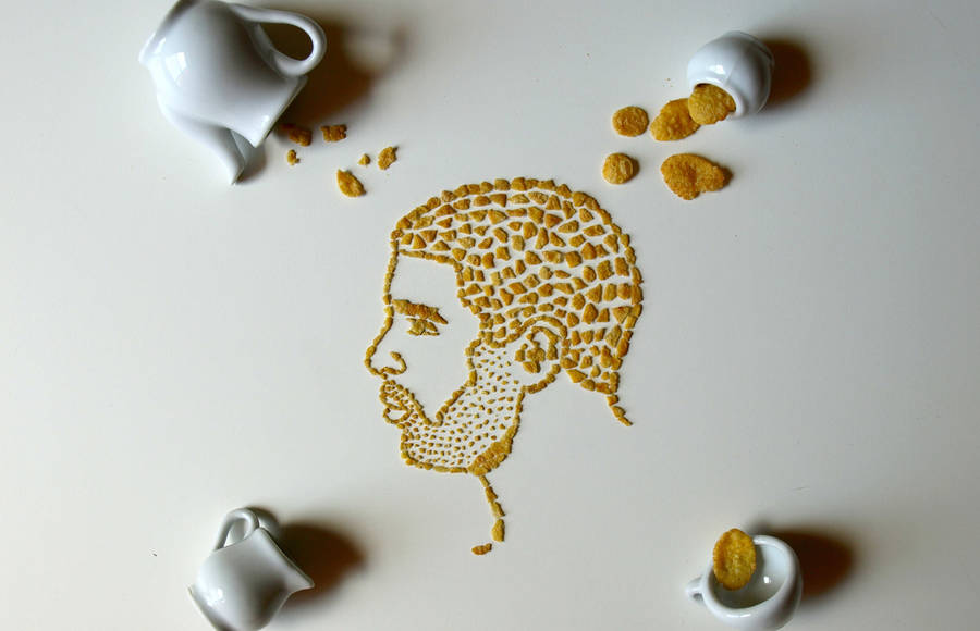 Cornflakes Famous Musicians Portraits