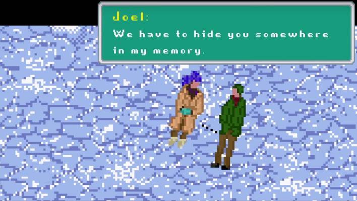 Eternal Sunshine of the Spotless Mind in 8-bit