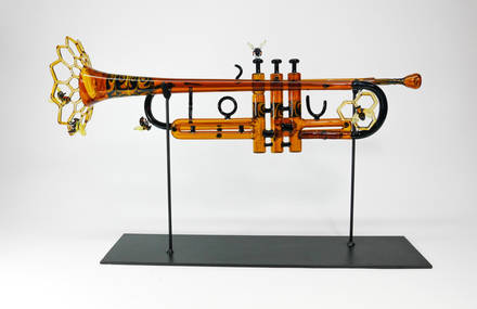 Glass Trumpets Sculptures