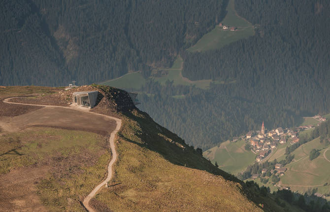 A Building Stuffed Inside a Mountain by Zaha Hadid