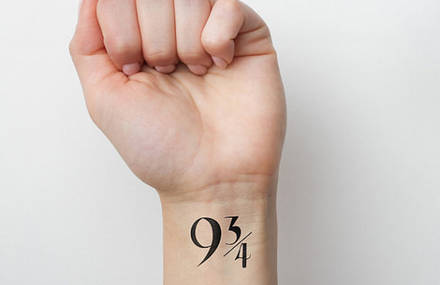 Temporary Tattoos for Harry Potter Fans