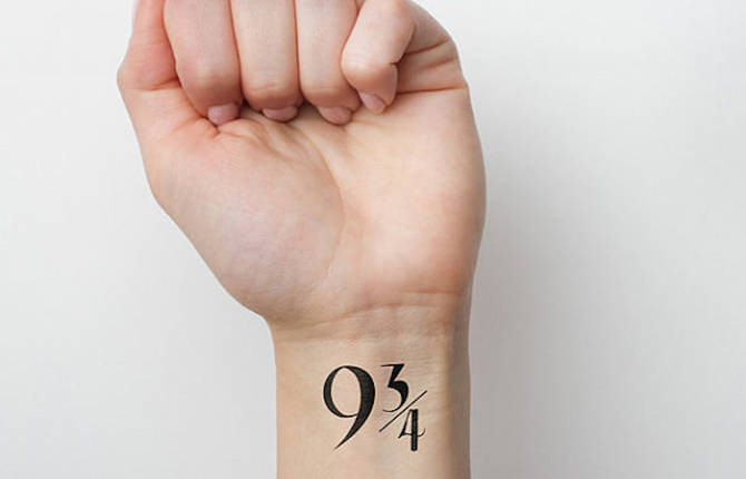 Temporary Tattoos for Harry Potter Fans