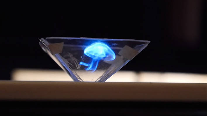 How to Turn your Smartphone into a 3D Hologram