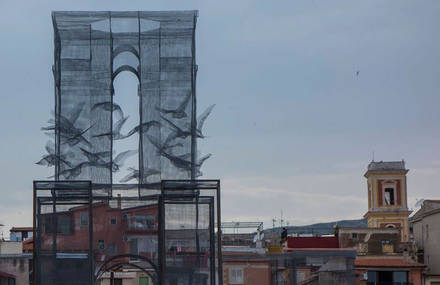 Impressive Wire Mesh Installation