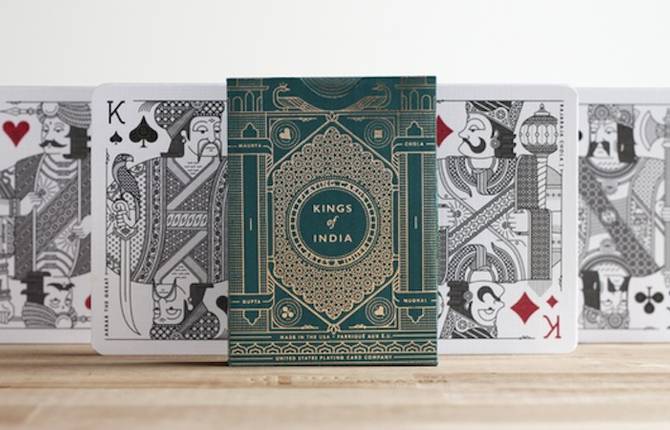 Kings of India Playing Cards