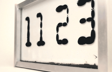 Clock Powered by Magnetism