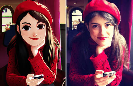 Random People Turned Into Cartoon Characters