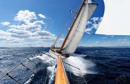 Powerful Sailing Photography