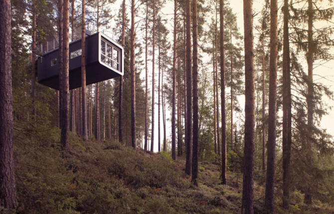 Amazing Treehotels in Sweden