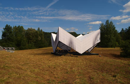 Nature Concert Hall in Latvia