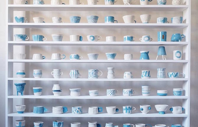 100 Ceramic Mugs in 100 Days