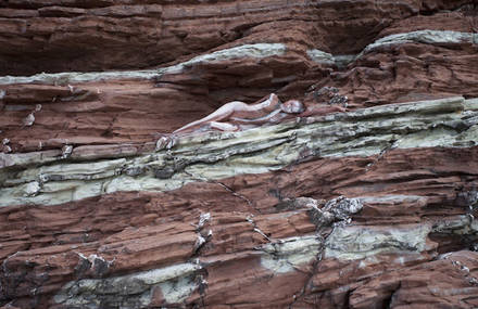 Nude Body Paintings in Nature