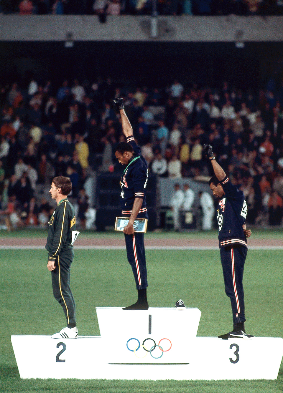 Black Power Salute on Olympic Medal Stand