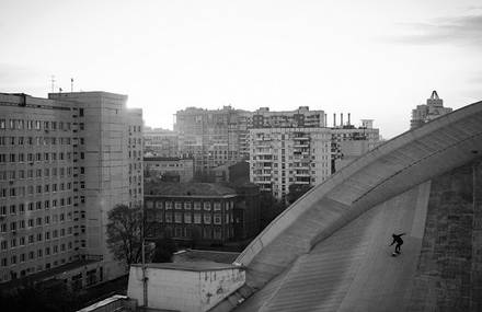 Lifestyle and Skateboard Session in Russia