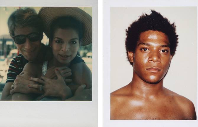 Andy Warhol Friends Polaroid Portraits