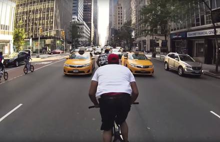 BMX Ride in New York City
