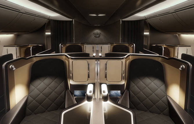 The First-Class Seats in British Airways