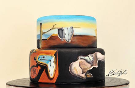 Famous Paintings Recreated on Cakes