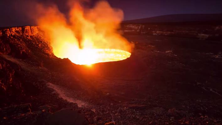 Hawaii Lava Flow