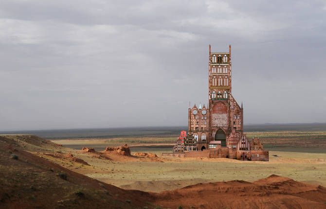 Architectural Collages by Matthias Jung