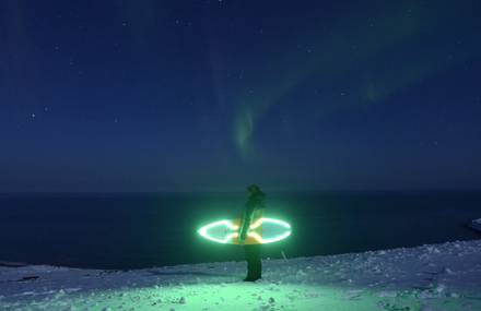 Lightsurf in Iceland