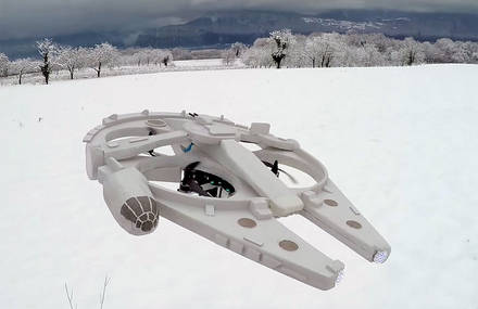 Official Millenium Falcon Drone