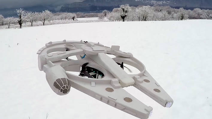 Official Millenium Falcon Drone
