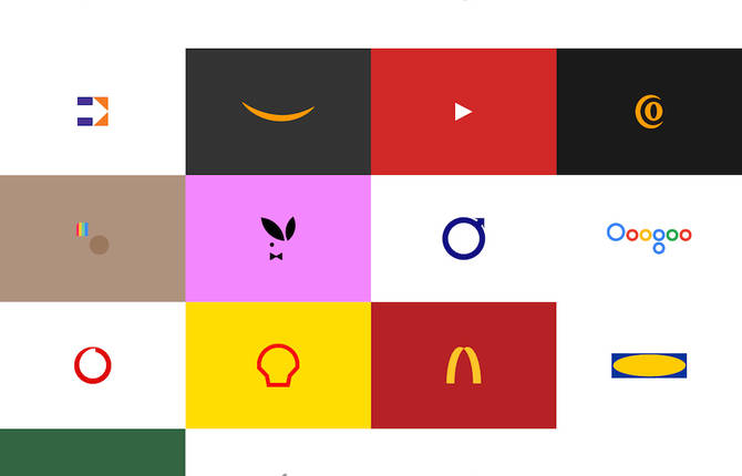 Power of Brands – Minimal Logos Posters