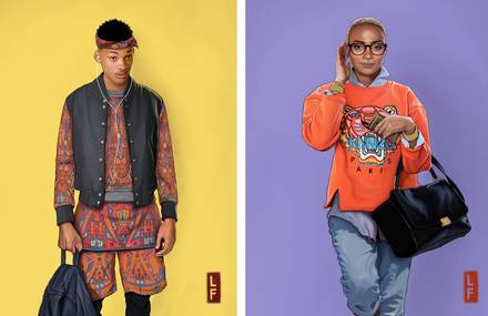The Fresh Prince of Bel-Air Cast in 2015 Illustrations