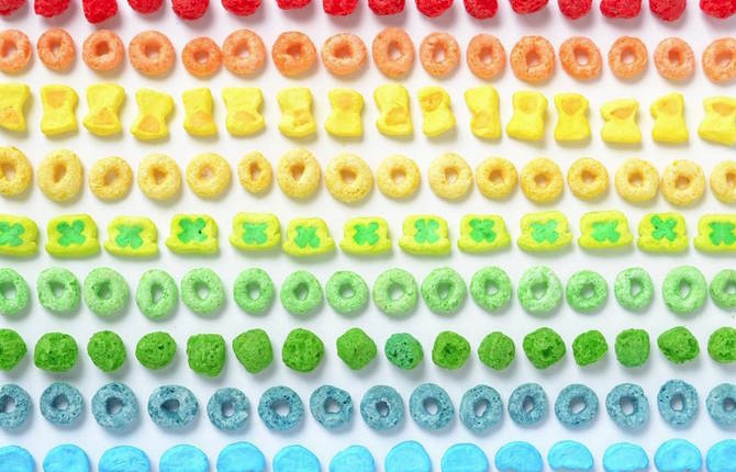 100 Days Rainbow Compositions Project