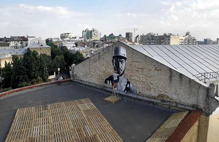 Street Art Works by Sasha Corban