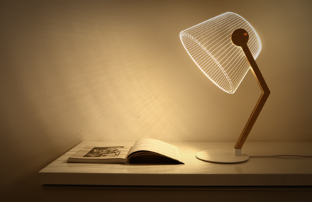 New 3D Optical Illusion Lamps by Studio Cheha
