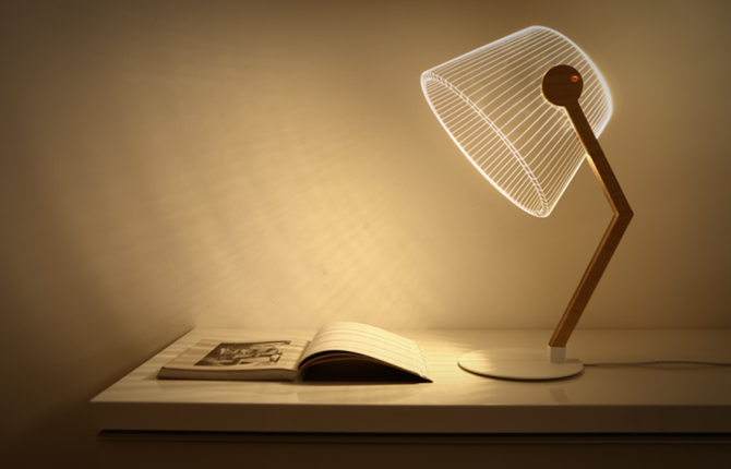 New 3D Optical Illusion Lamps by Studio Cheha