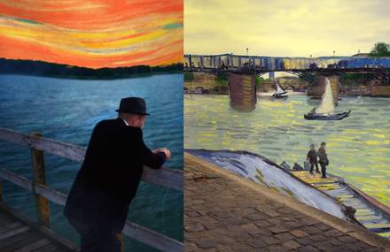 Munch & Van Gogh Side by Side