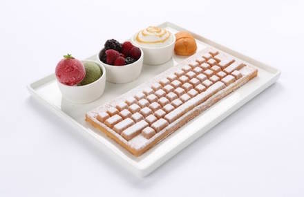 Waffle Keyboards and Mouse-Shaped Bread