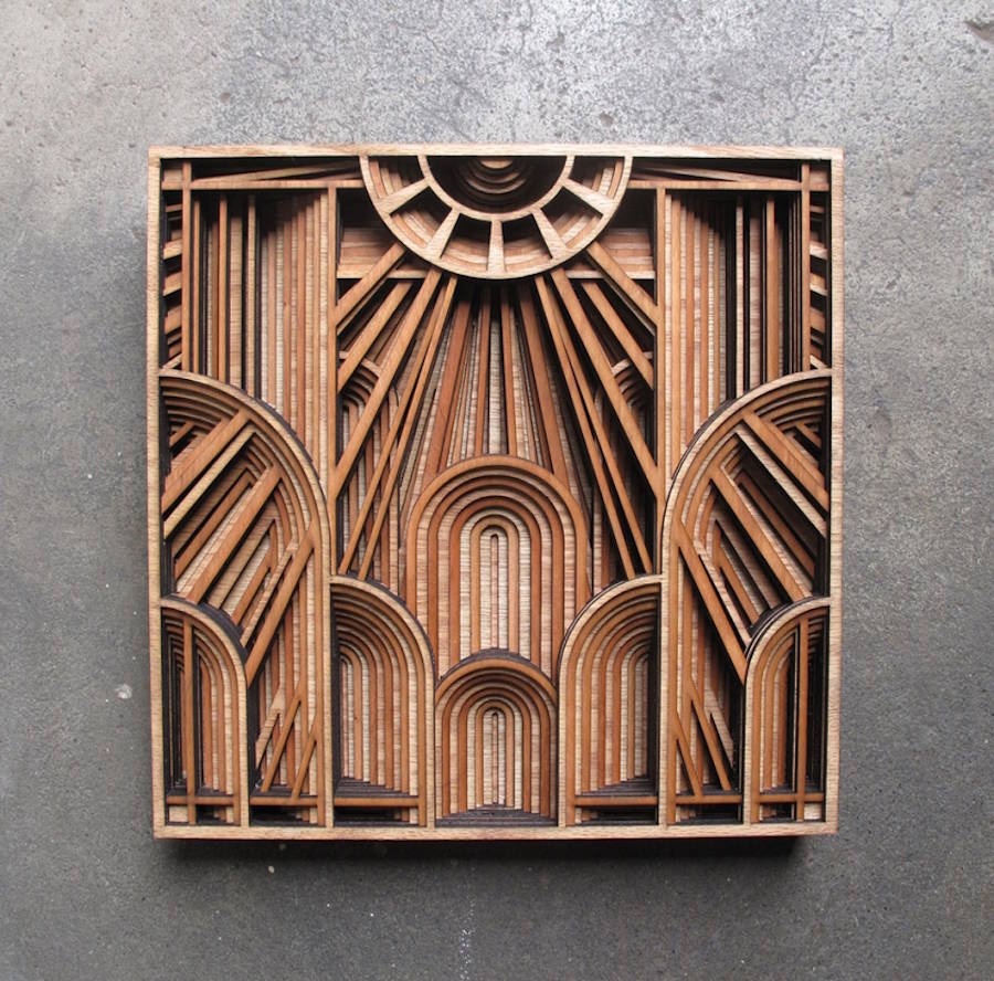 LaserCut Wooden Artwork Media