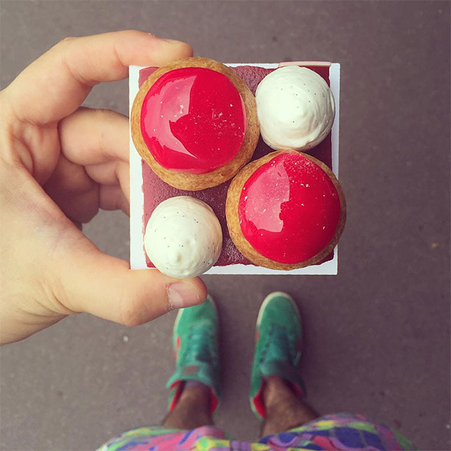 Chou Fraise At Fauchon