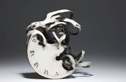 Unraveling Ceramic Sculptures Symbolizing Passing Time